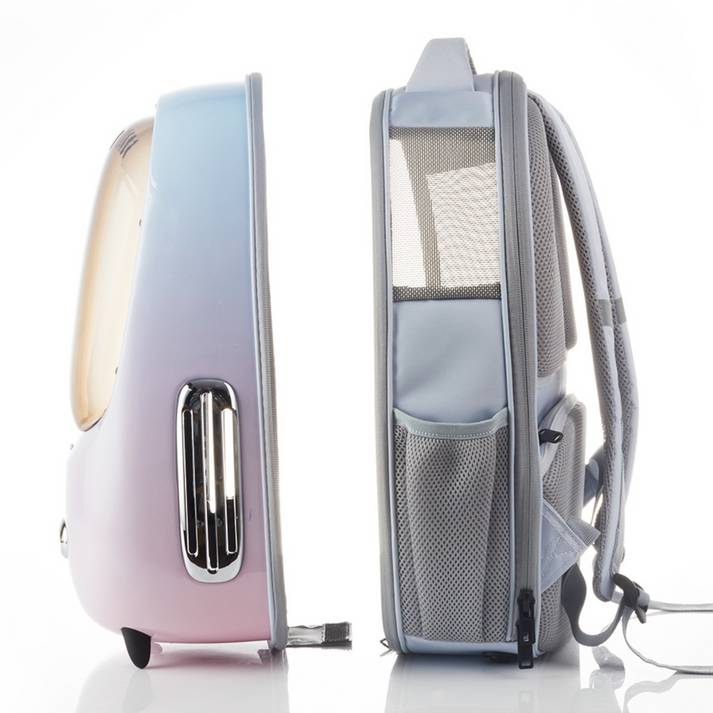 Petkit Breezy2 Haustier Transporttasche Rosa Blau