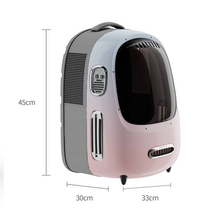 Petkit Breezy2 Haustier Transporttasche Rosa Blau