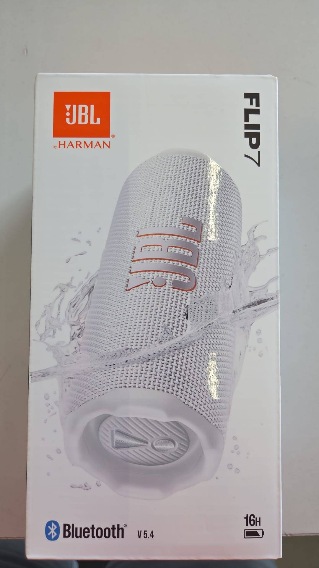 JBL Flip 7 - Speaker - for portable use - white - JBLFLIP7WHT