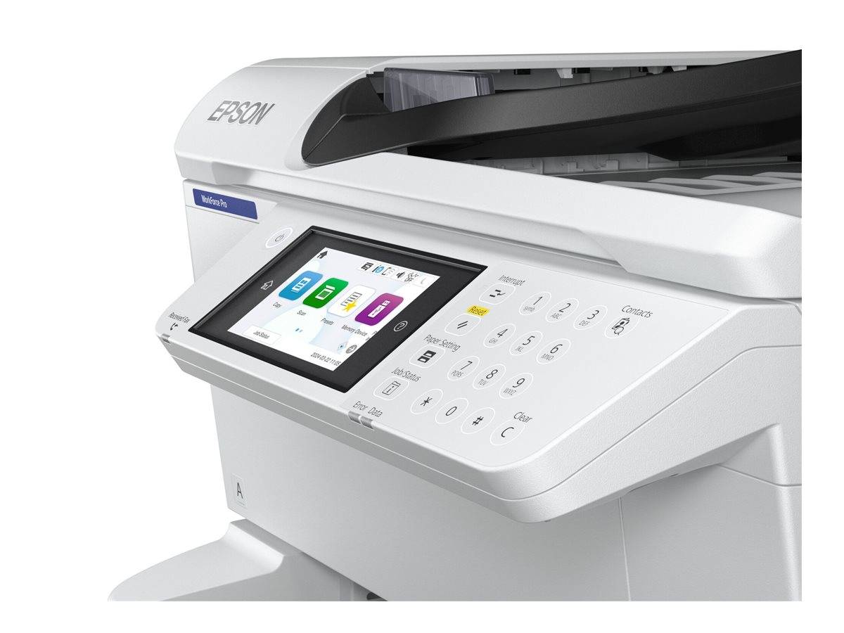 EPSON WorkForce Pro EM-C8100RDWF BAM 4 in 1 Tintenstrahl-Multifunktionsdrucker grau