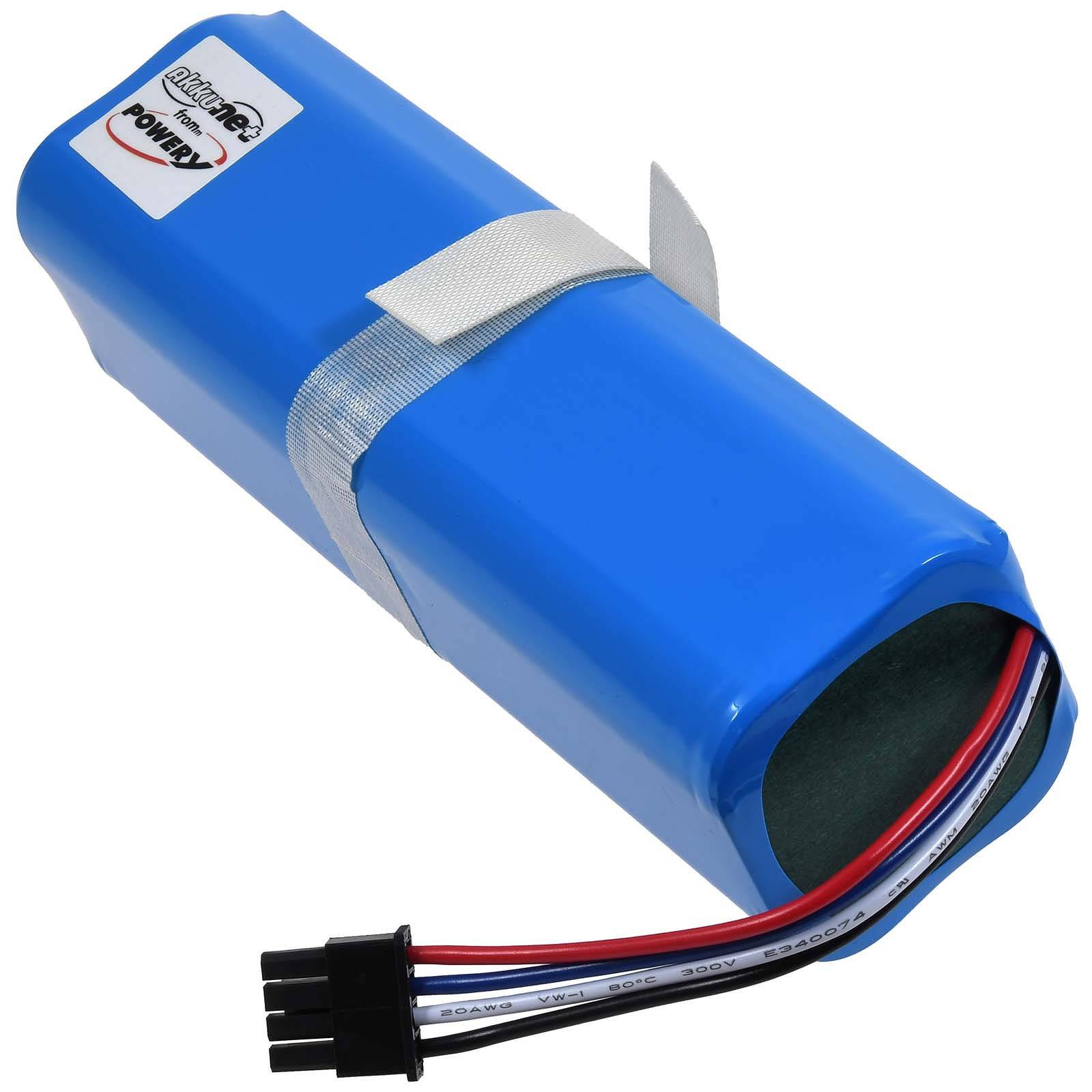 Powery XXL-Akku für Eufy T2190G21 Saugroboter, 14,4V, Li-Ion