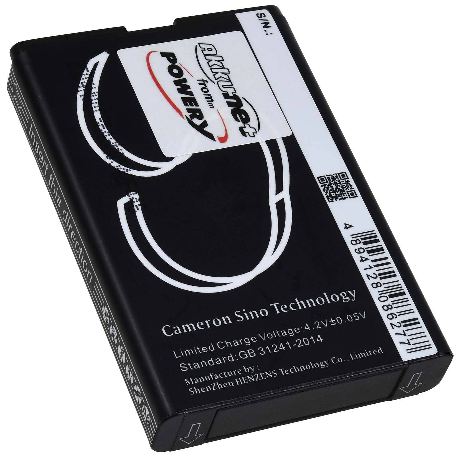 Powery Akku kompatibel mit ZTE Typ LI3730T42P3h6544A2, 3,7V, Li-Ion