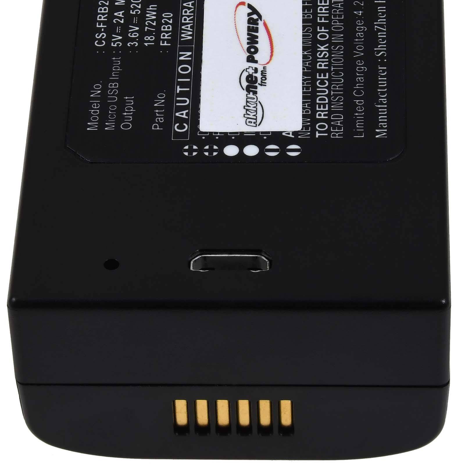 Powery Akku kompatibel mit Imou Typ FRB20, 3,6V, Li-Ion