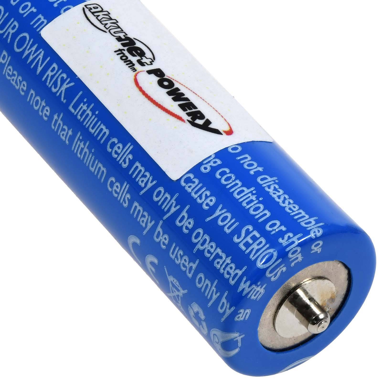 Powery Akku passend für Profi-Haarschneider Panasonic ER-GP80 Rasierer Panasonic ES-LV95 Panasonic Munddusche EW1511 Ty