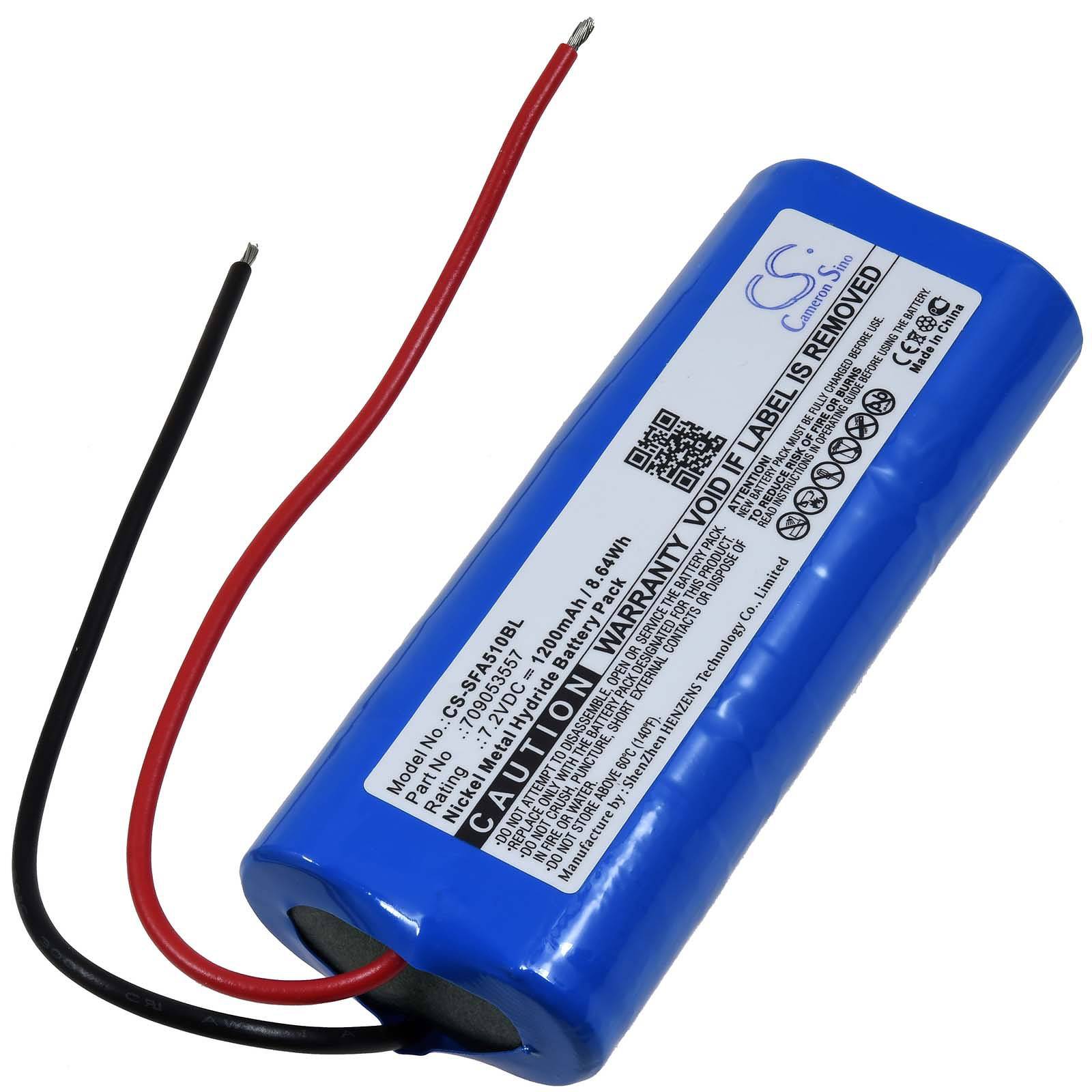 Powery Akku kompatibel mit Seik Typ 709053557, 7,2V, NiMH