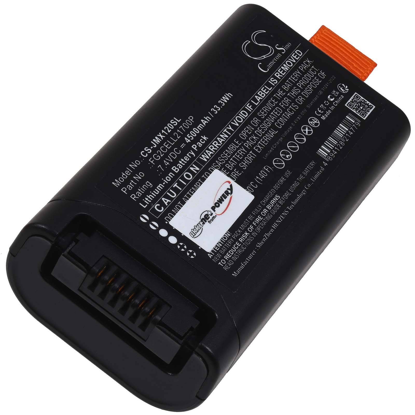 Powery Akku kompatibel mit JBL Typ FG2CELL21700P, 7,4V, Li-Ion