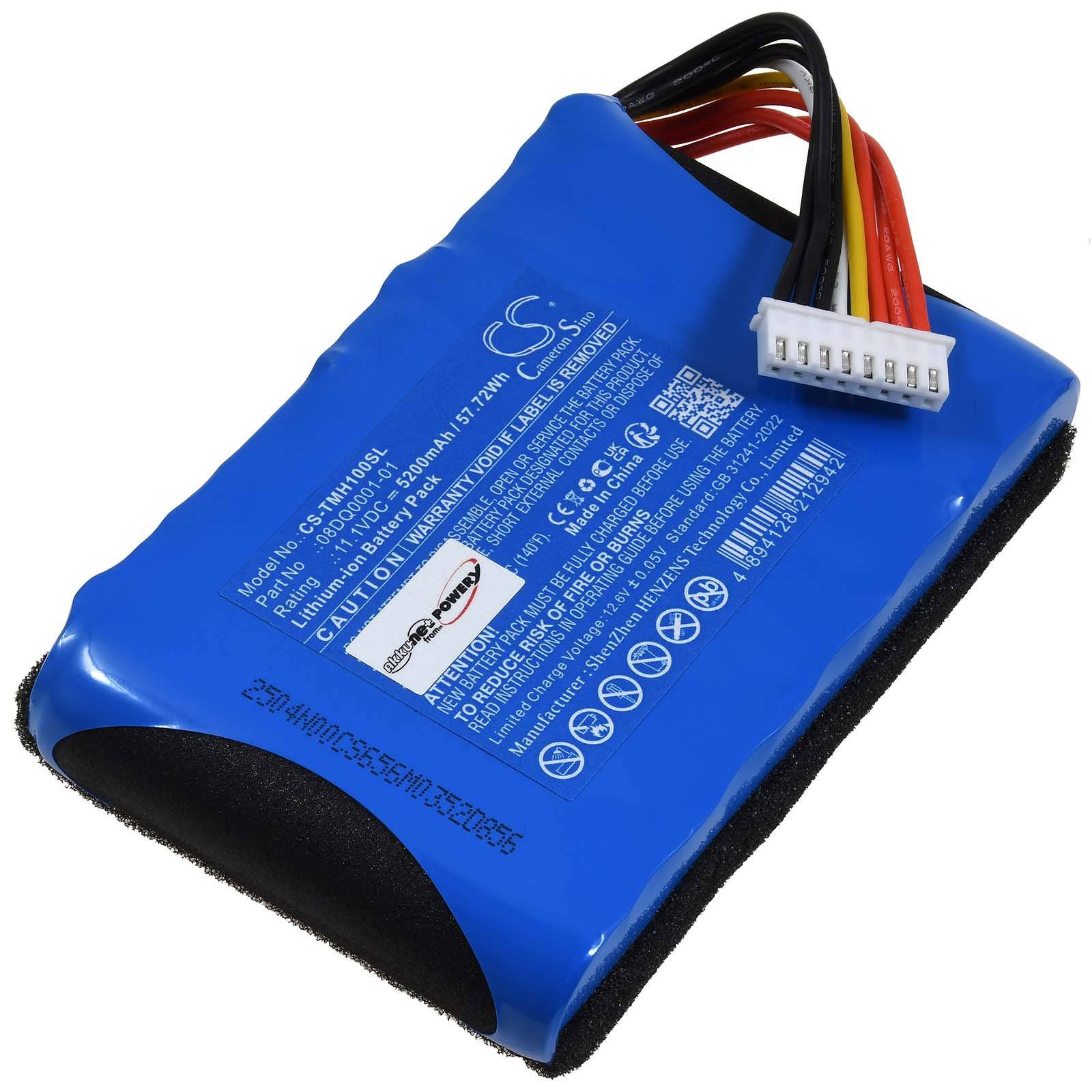 Powery Akku kompatibel mit Teufel Typ 08DQ0001-01, 11,1V, Li-Ion