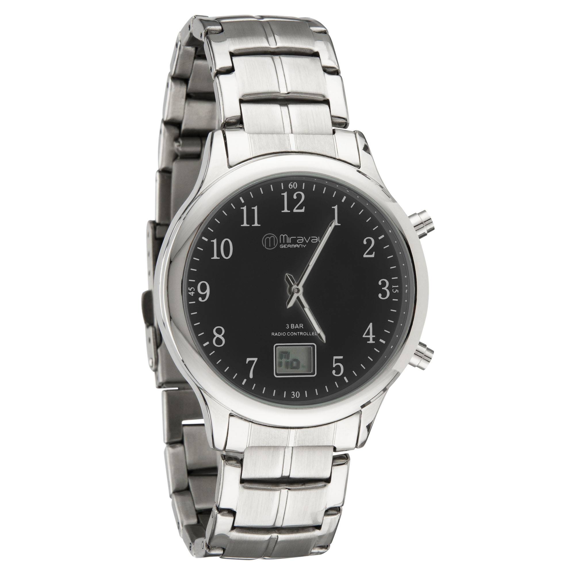 Miraval Funk-Armbanduhr mit Edelstahlarmband - 2-MV1622-4