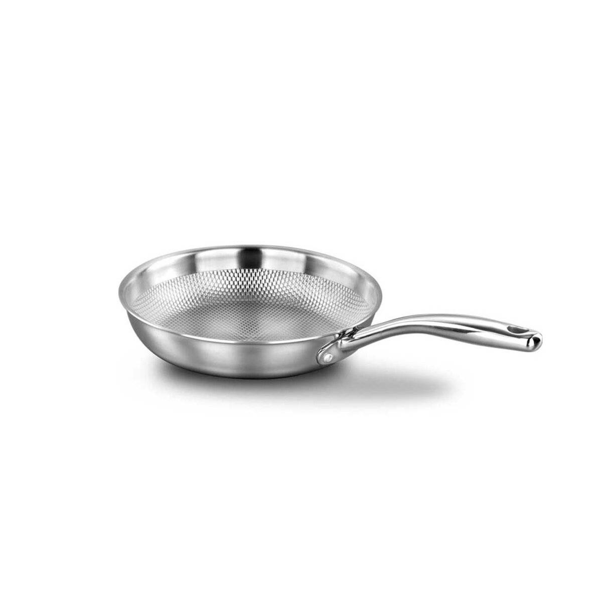 Korkmaz Pro-Chef Bratpfanne 1 L - ø20 cm, 18/10-Edelstahl, Induktionsgeeignet