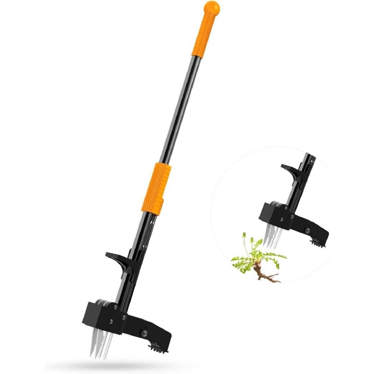 Unkrautstecher mit 4-Krallen  Stand-Up Weeder ohne Bücken
