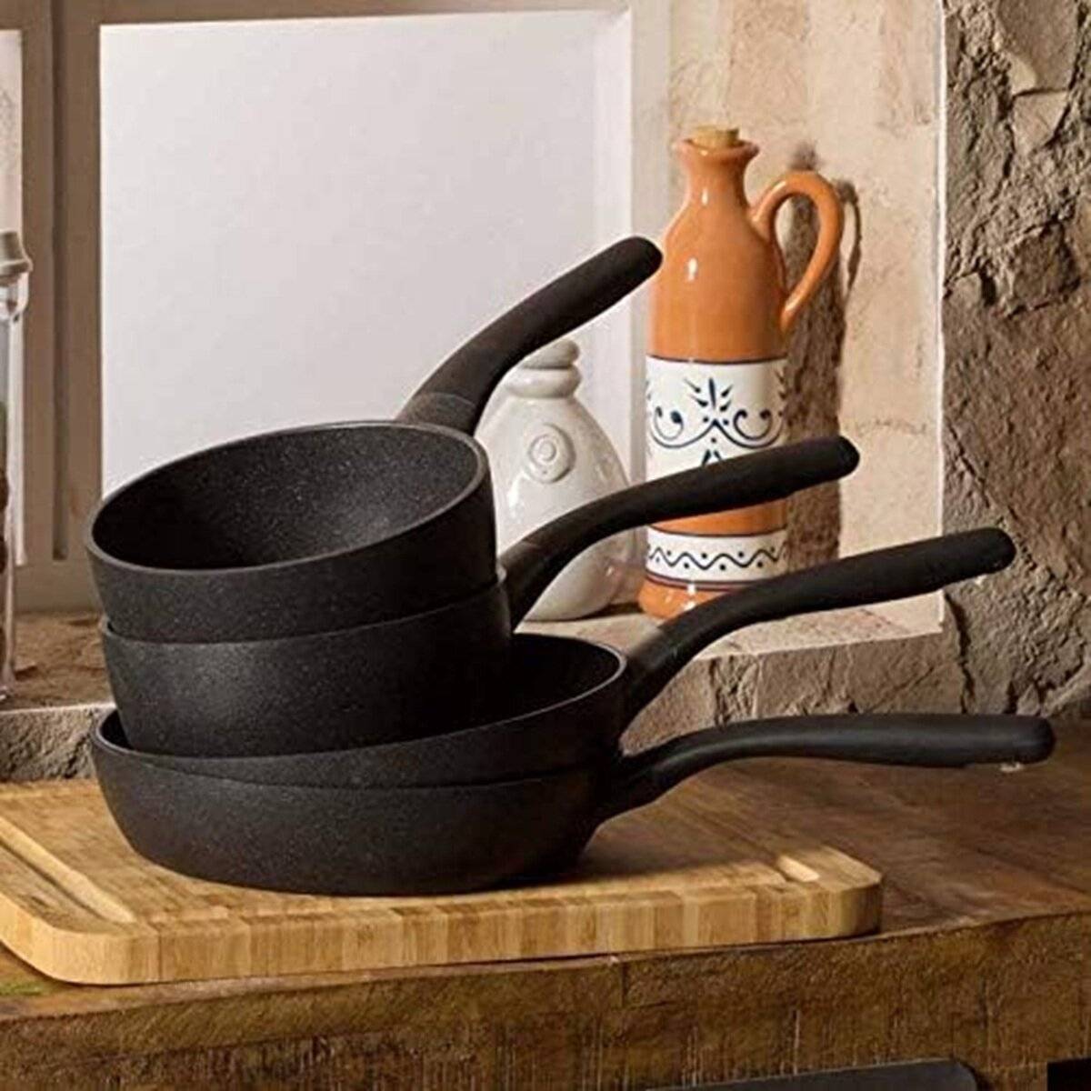 Korkmaz Gusto Aluminiumguss-Pfanne 26 x 5 cm - 2,5 L - Antihaft & Langlebig