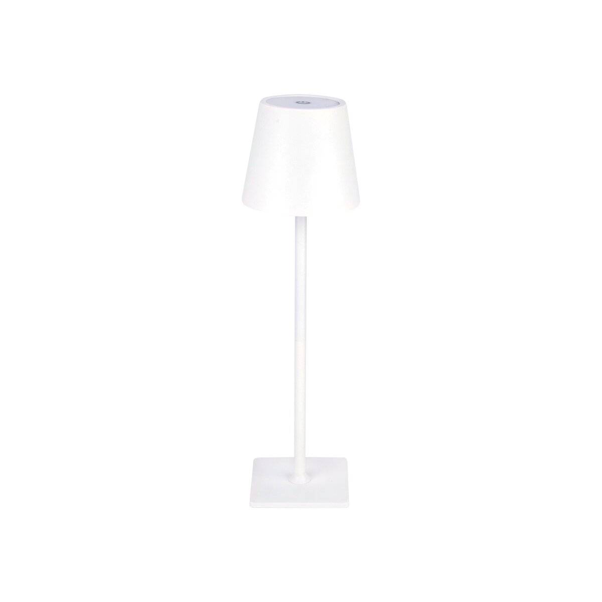 Tischleuchte TAZA 3,5W LED | 400lm | CCT | IP54 | Weiß | 4in1 Lite | Touch-Dimmer | 2x2000mAh | Indoor & Outdoor