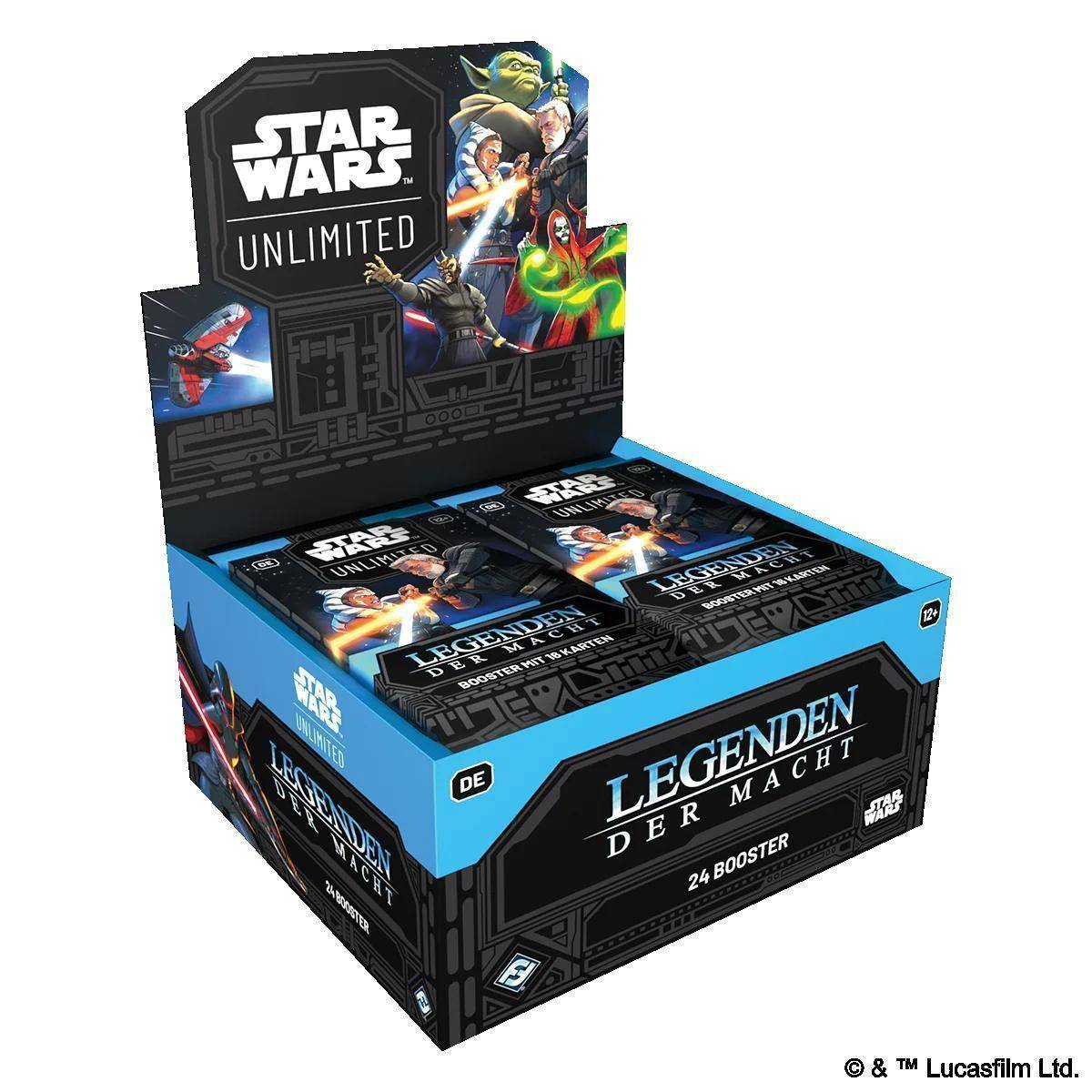 Star Wars Unlimited - Legenden der Macht (Booster-Display)