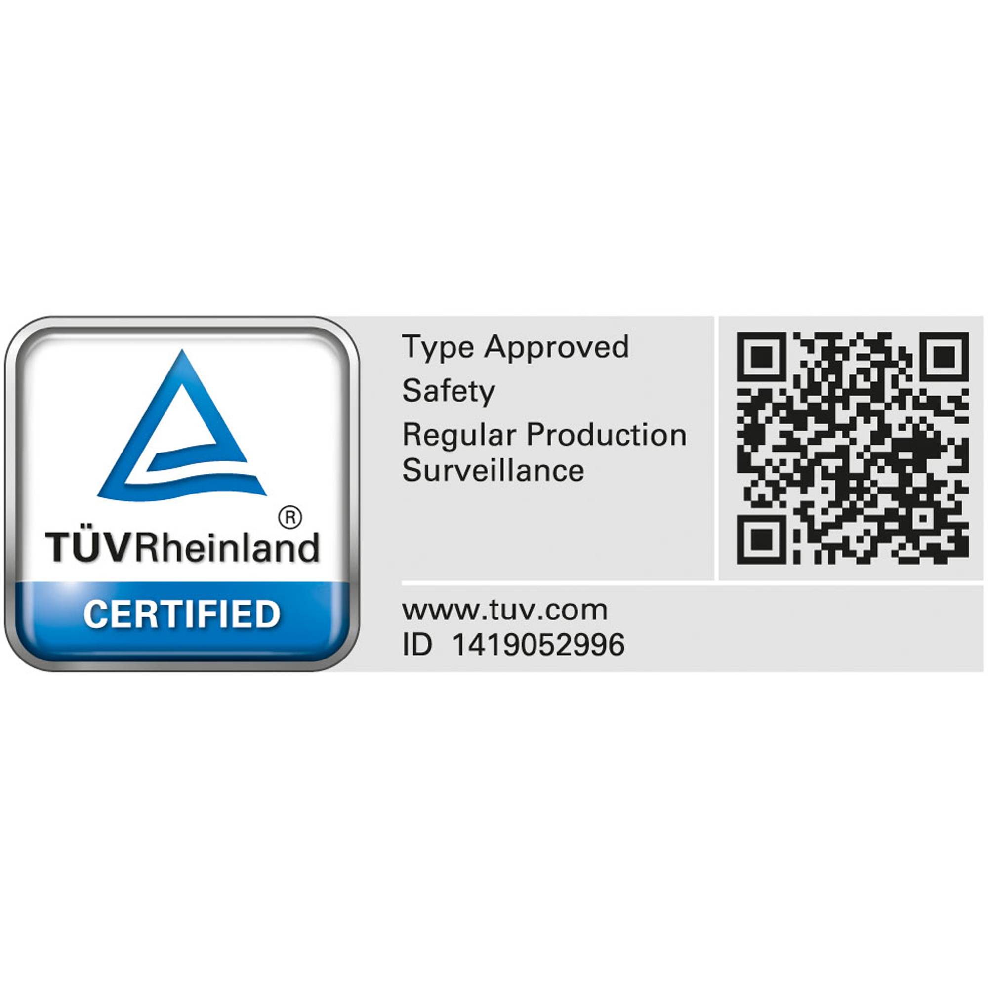 Showgear 50 mm Half Coupler + Eye Zulässige Nutzlast: 230 kg - Aluminium - Schwarz