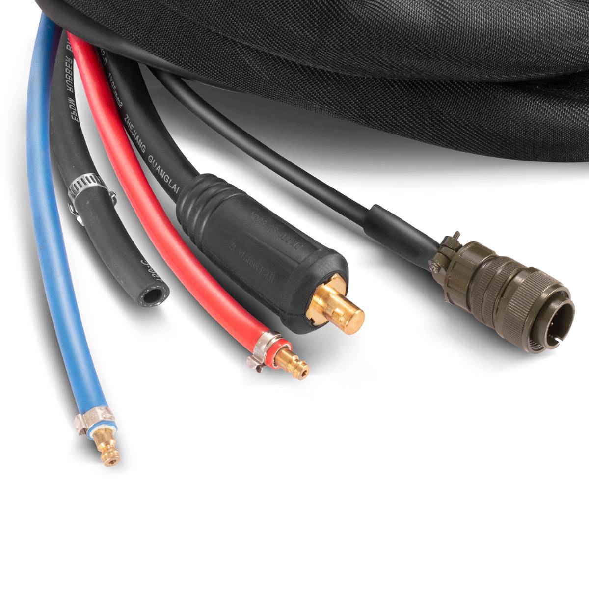 STAHLWERK Zwischenschlauchpaket MIG MAG 30 m wassergekühlt 95 mm2 7-polig