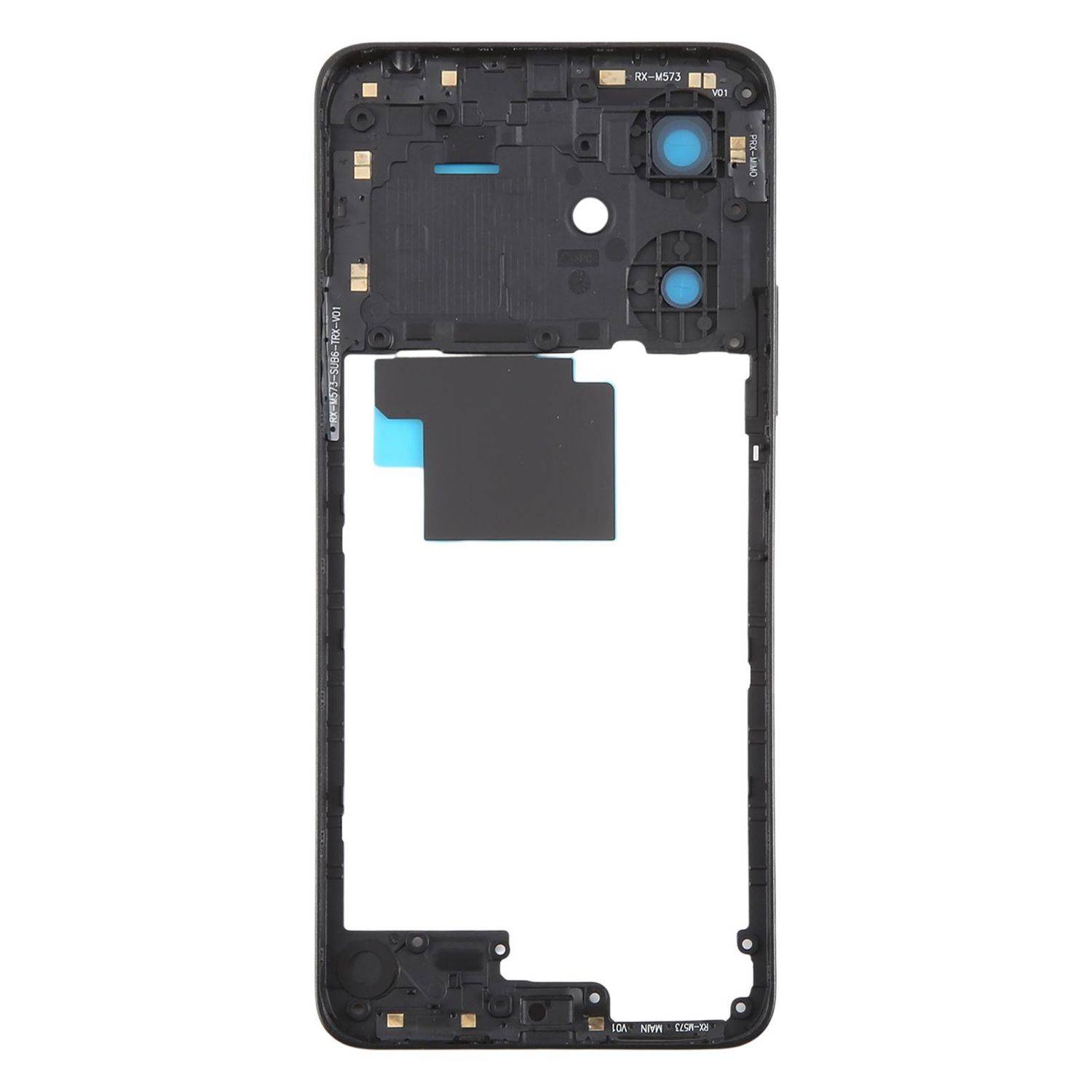 Für Xiaomi Redmi 13C 5G Mittelrahmen Bezel Plate Ersatzteil Reparatur Schwarz