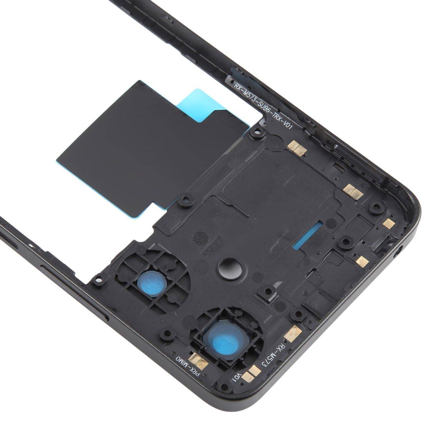 Für Xiaomi Redmi 13C 5G Mittelrahmen Bezel Plate Ersatzteil Reparatur Schwarz