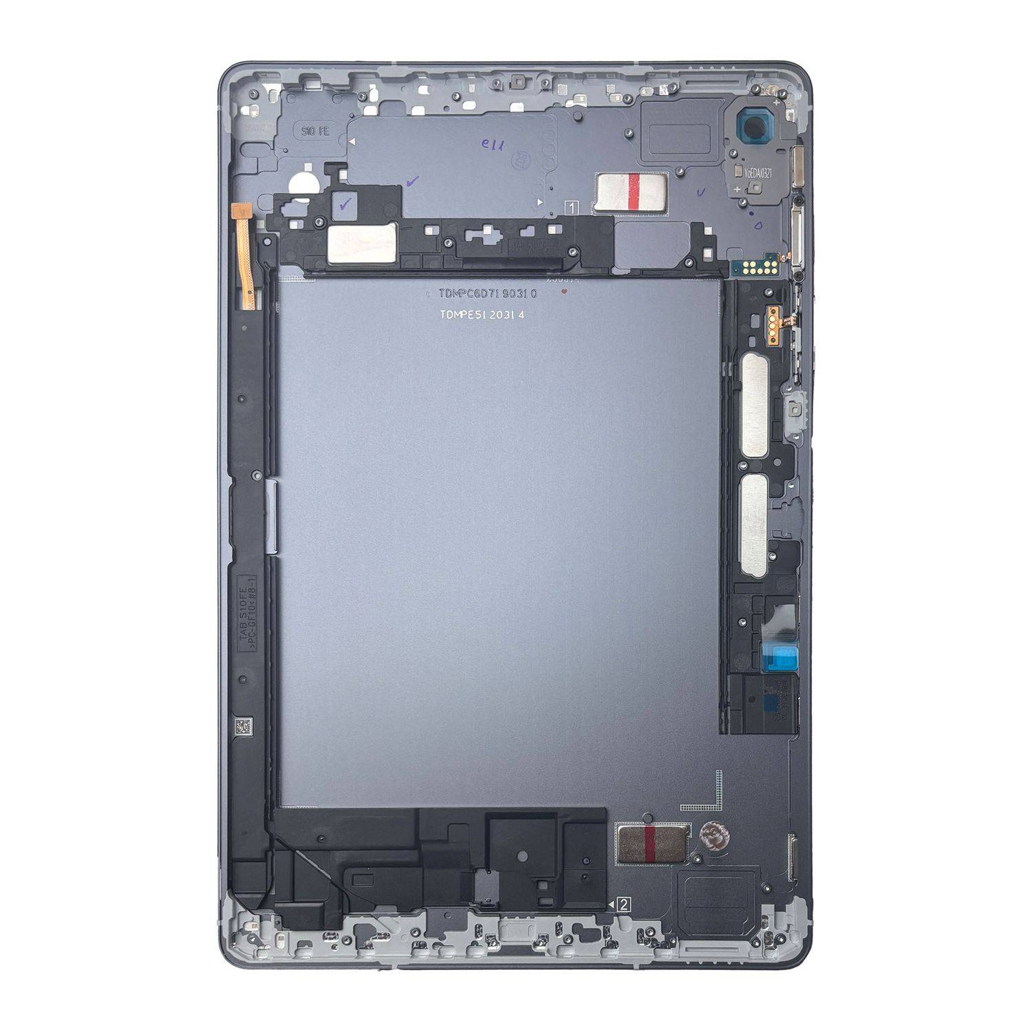 Samsung Akkudeckel für Galaxy Tab S10 FE GH82-37146A Ersatzteil Reparatur Grau