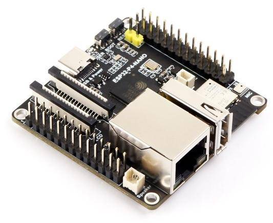 Waveshare ESP32-P4-NANO KIT B mit POE Adapter, RISC-V, 32MB PSRAM, HMI, MIPI-CSI/DS, 28 GPIOs, 5V