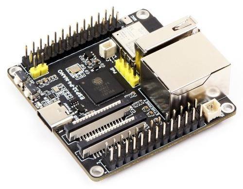 Waveshare ESP32-P4-NANO KIT B mit POE Adapter, RISC-V, 32MB PSRAM, HMI, MIPI-CSI/DS, 28 GPIOs, 5V