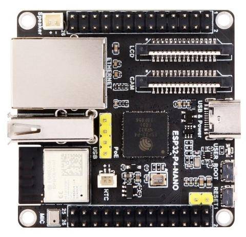 Waveshare ESP32-P4-NANO KIT B mit POE Adapter, RISC-V, 32MB PSRAM, HMI, MIPI-CSI/DS, 28 GPIOs, 5V