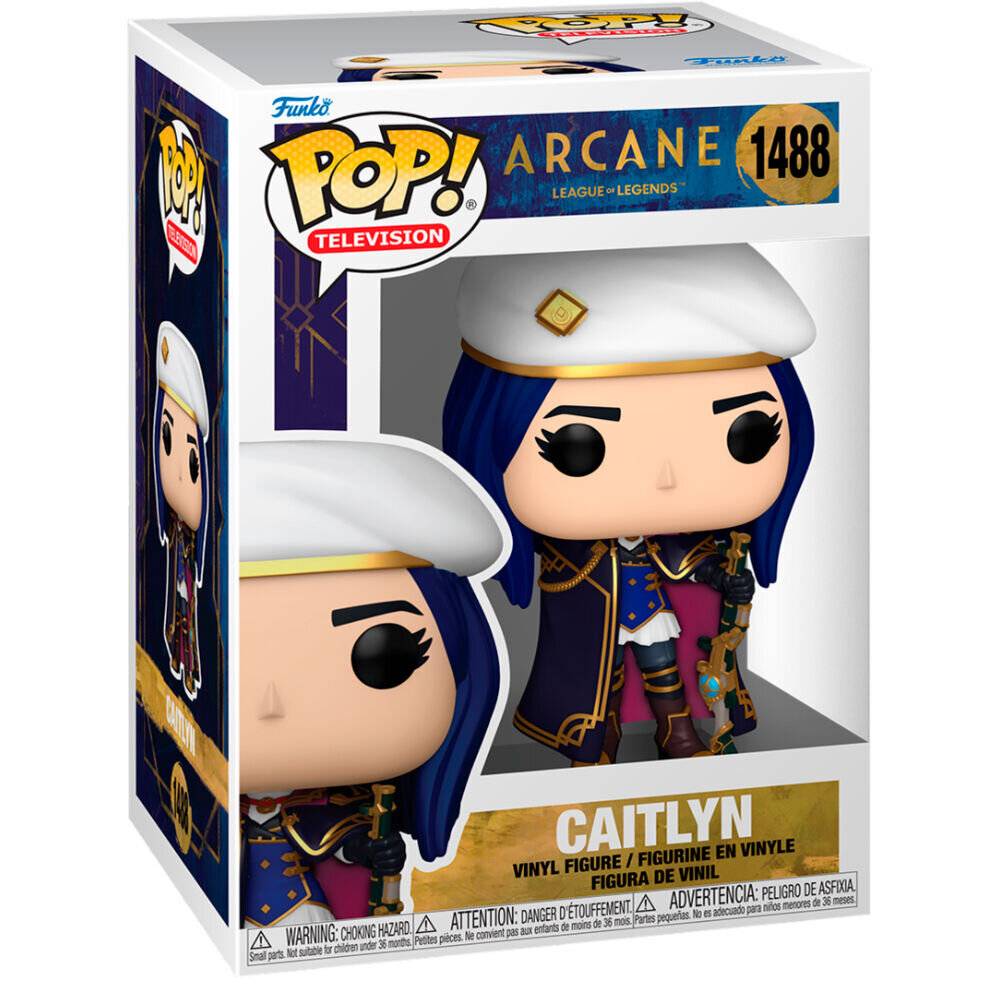 Arcane League of Legends POP! Animation Vinyl Figur Caitlyn 9 cm