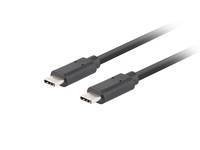 LANBERG USB-C M/M 3.1 GEN 2 Kabel 1m 10GB/S PD100W schwarz Multimedia-Technik USB-Kabel