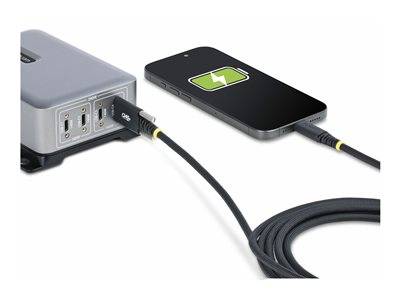 STARTECH 2m USB-C Ladekabel 240W PD Peripheriegeräte & Zubehör Kabel & Adapter - USB & Thunderbolt