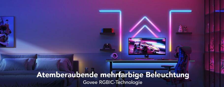 Govee Glide Wandlicht (4+1)