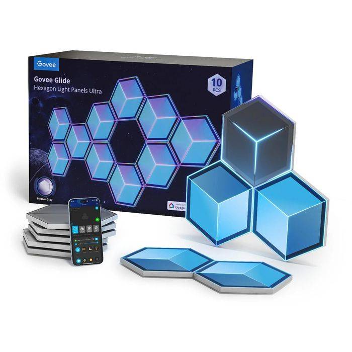 Govee Glide Hexagon Ultra Lichtpaneele – 7er-Pack