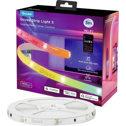 Govee LED-Lichtstreifen 3 m – Matter-kompatibel Govee LED-Lichtstreifen 3 m – Matter-kompatibel