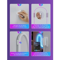 Govee Neon Rope Light Mounting Brackets (20 pcs) black Govee Neon Rope Light Mounting Brackets (20 pcs) black