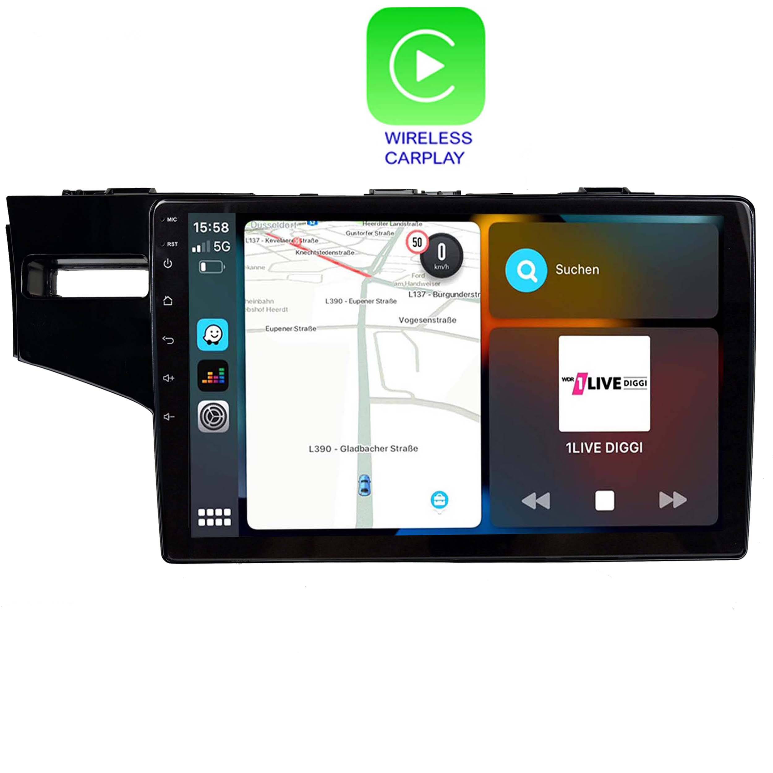Für Renault Clio 3 Zoe 12-16 10" Touch Android Autoradio GPS CarPlay AndroidAuto