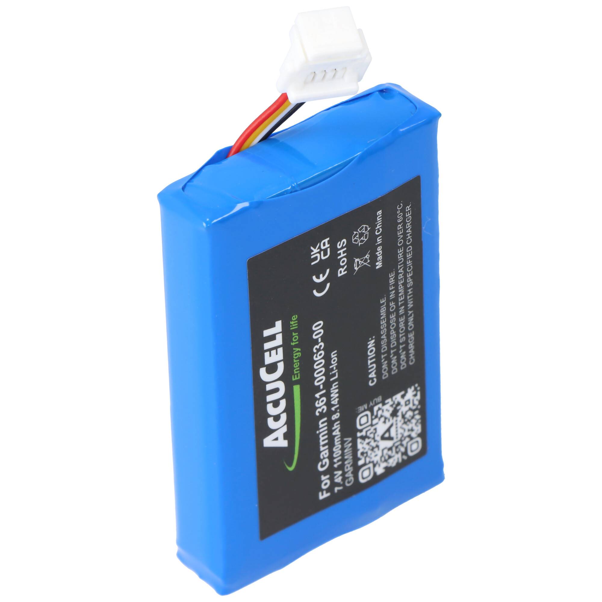 Akku kompatibel für Garmin 361-00063-00, Garmin Motorrad BMW Navigator V, 7,4 Volt 1100mAh