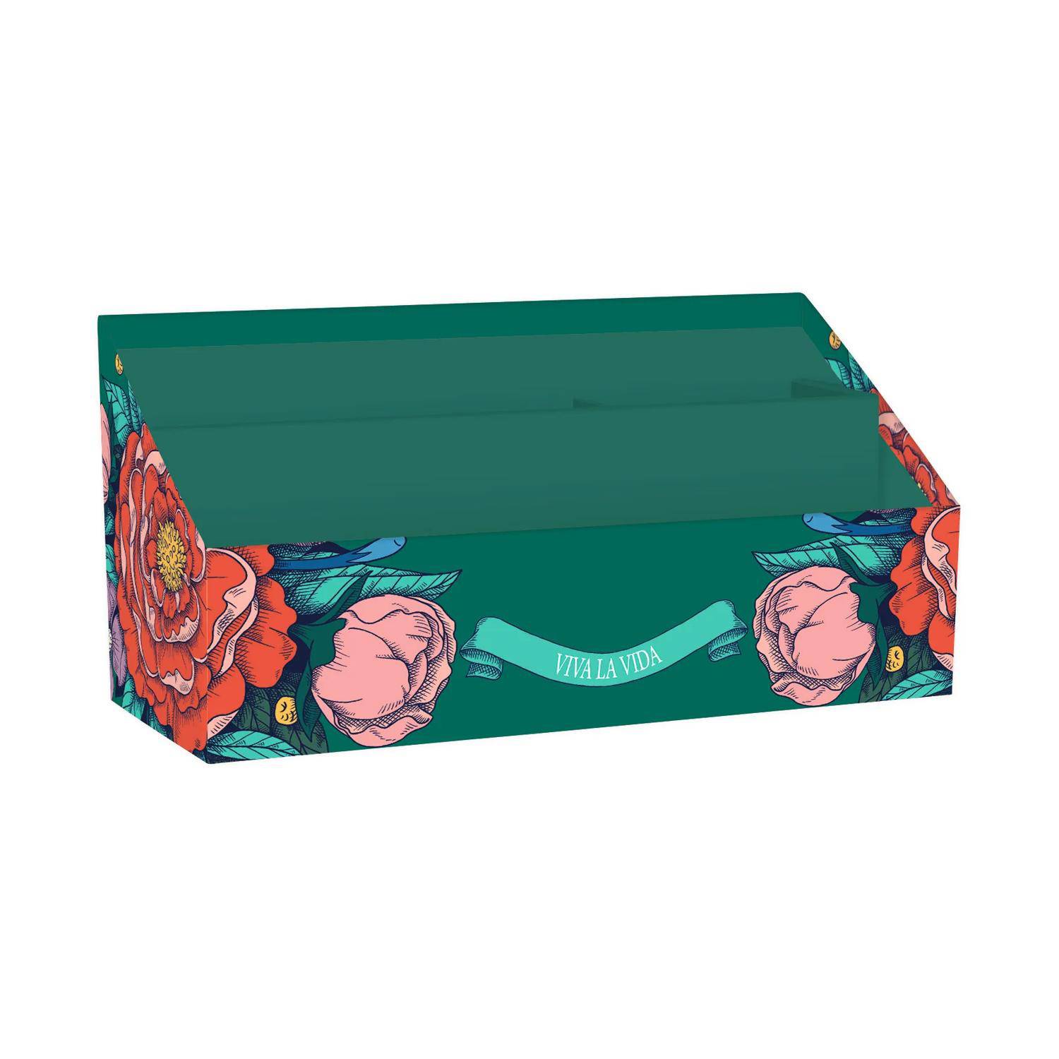 Clairefontaine 4x Frida Kahlo, Briefständer 25x10x14 cm 116227C