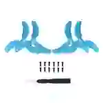 Für DJI Avata 2 Drohne 2x Sunnylife Farbenfrohe 3-Blatt Ersatz Propeller Blau/ Für DJI Avata 2 Drohne 2x Sunnylife Farbenfrohe 3-Blatt Ersatz Propeller Blau/