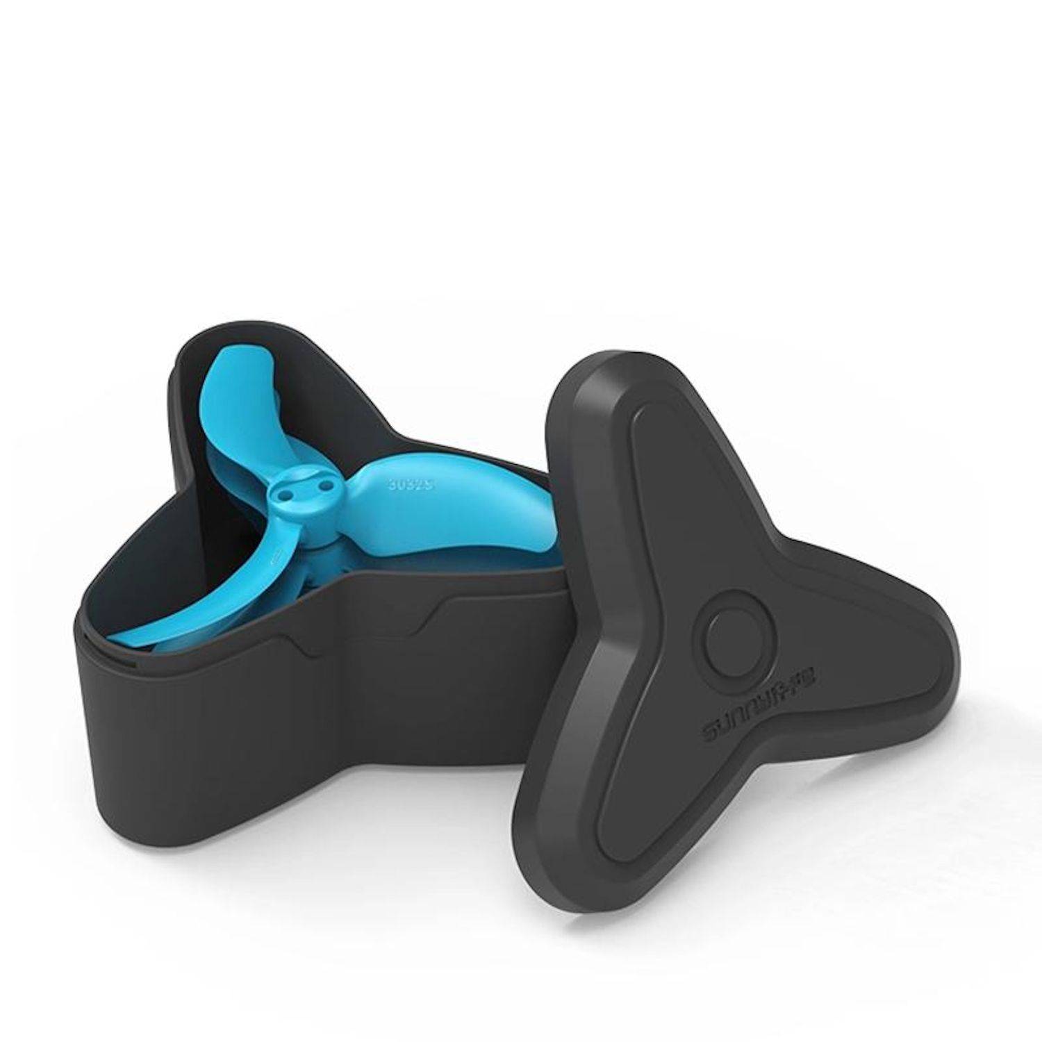 Für DJI Avata 2 Drohne Sunnylife Kompakte Propeller Aufbewahrungsbox Schwarz/