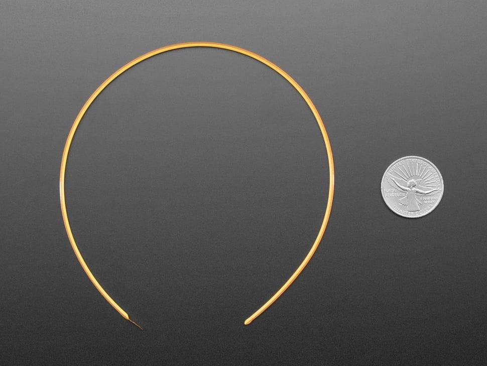 Adafruit nOOds LED Filament, flexibel, Silikonbeschichtet, 3V DC, 50mA - Farbe: Warm-Weiß