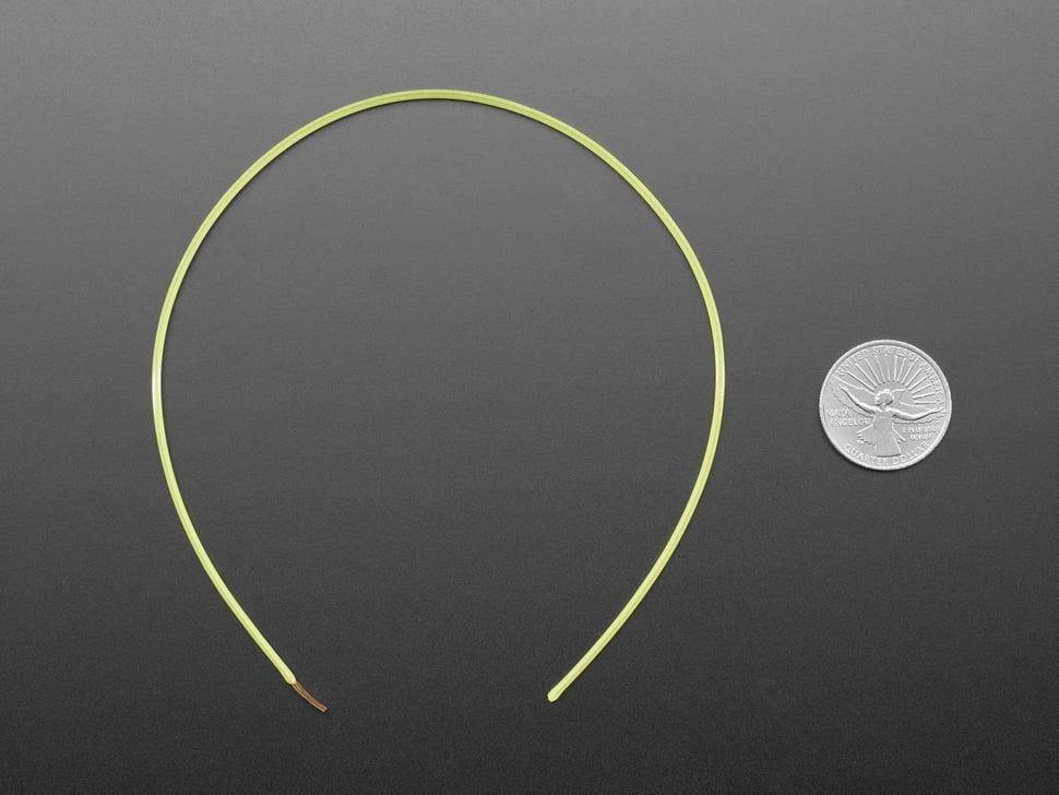 Adafruit nOOds LED Filament, flexibel, Silikonbeschichtet, 3V DC, 50mA - Farbe: Eis-Blau