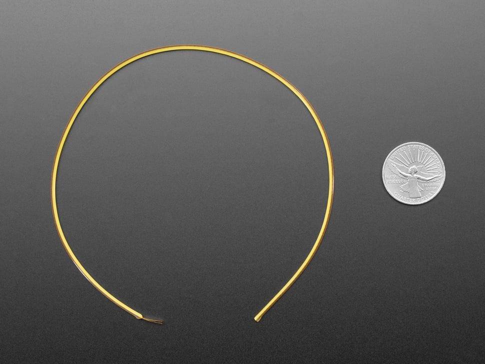 Adafruit nOOds LED Filament, flexibel, Silikonbeschichtet, 3V DC, 50mA - Farbe: Kalt-Weiß