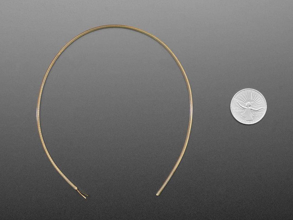 Adafruit nOOds LED Filament, flexibel, Silikonbeschichtet, 3V DC, 50mA - Farbe: Blau