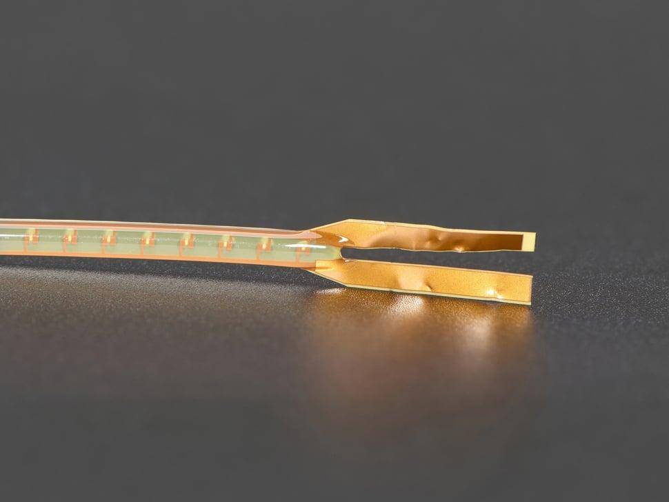 Adafruit nOOds LED Filament, flexibel, Silikonbeschichtet, 3V DC, 50mA - Farbe: Blau