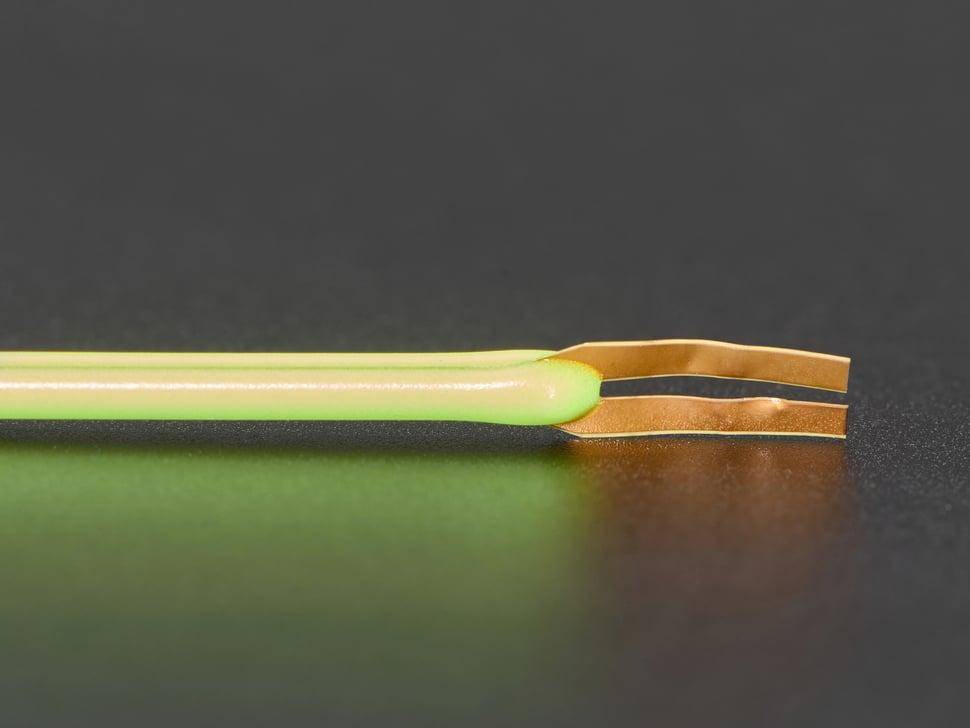 Adafruit nOOds LED Filament, flexibel, Silikonbeschichtet, 3V DC, 50mA - Farbe: Grün