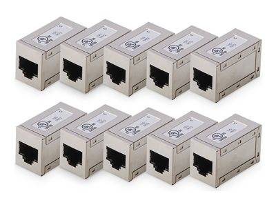 DIGITUS modulare Kupplung CAT 6 geschirmt - 10 Stk. Multimedia-Technik Netzwerkzubehör