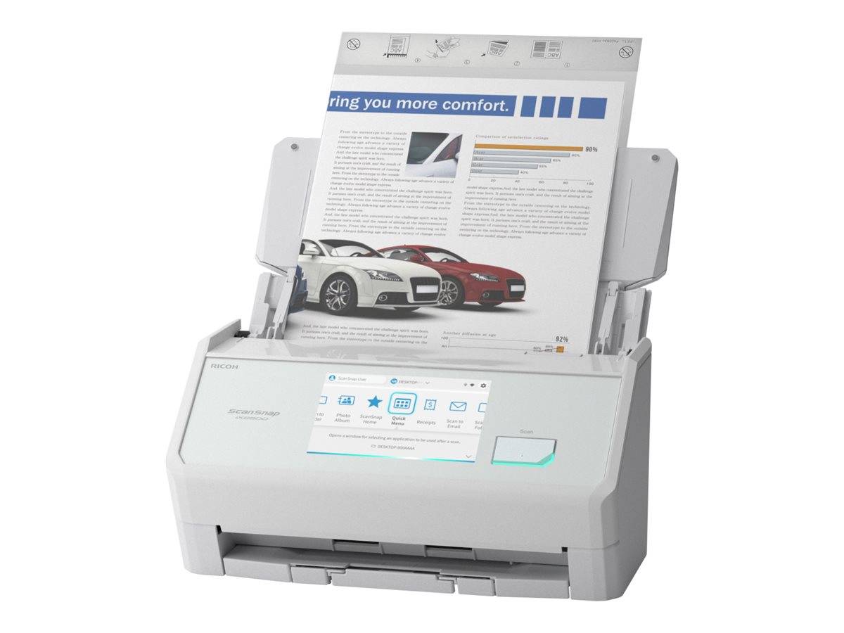 Ricoh ScanSnap iX2500 - Dokumentenscanner - Dual CIS - Duplex - 279 x 432mm - 600 dpi x 600 dpi - bis zu 45 Seiten/Min. (einfarbig)