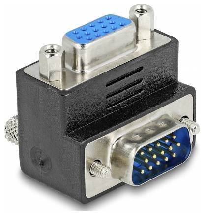 VGA Adapter Delock D-Sub15 -> St/Bu, 270° gewinkelt Multimedia-Technik Video/VGA-Adapter