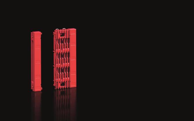 Rittal Endmodul-Set f.RiLineX RX 9360101 Basismodul 3-polig 1=2 Industriematerial Schaltschränke