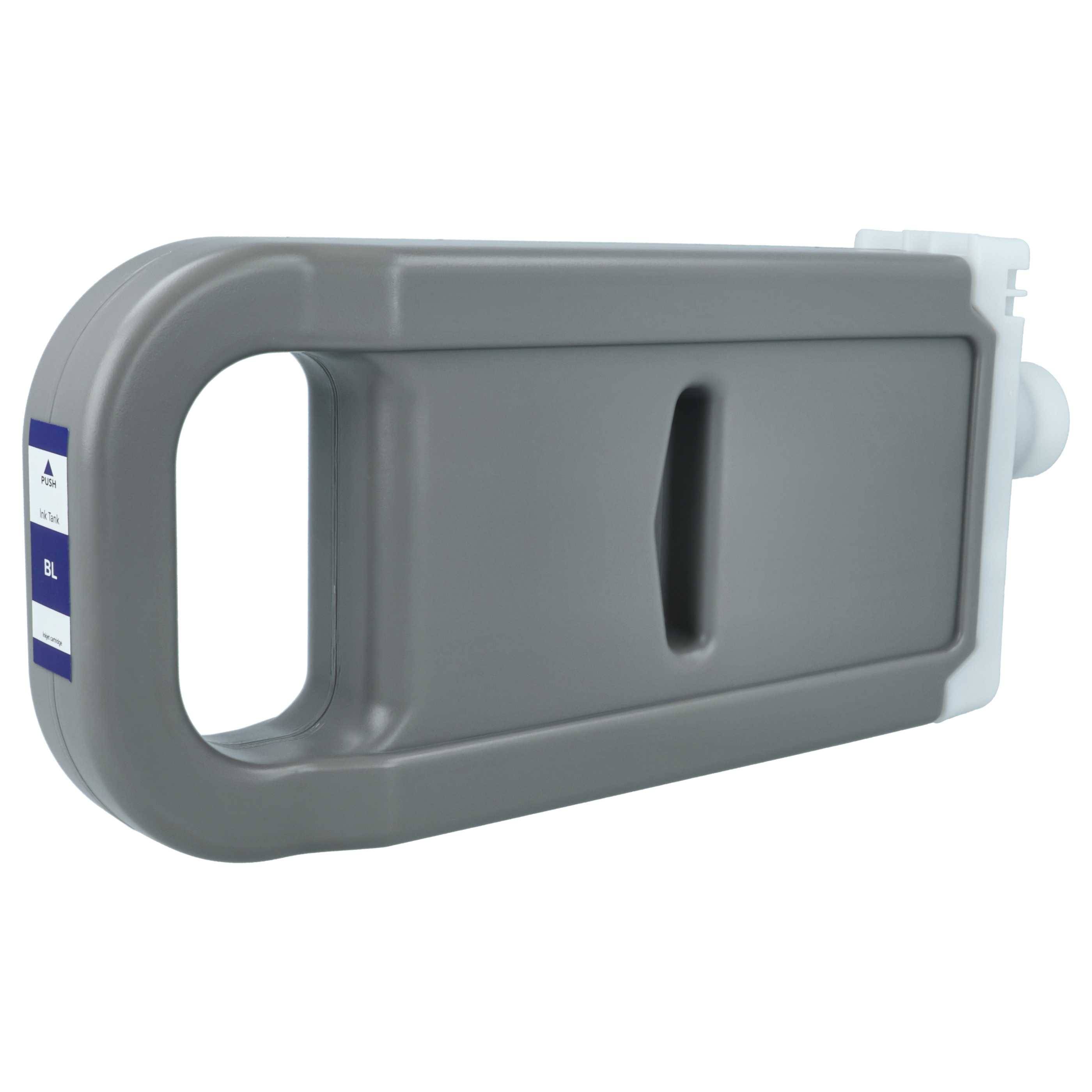 vhbw Tintenpatrone Blau kompatibel mit Canon Imageprograf iPF PRO-4600 | iPF PRO-6600 Drucker (kompatibel, 700ml)