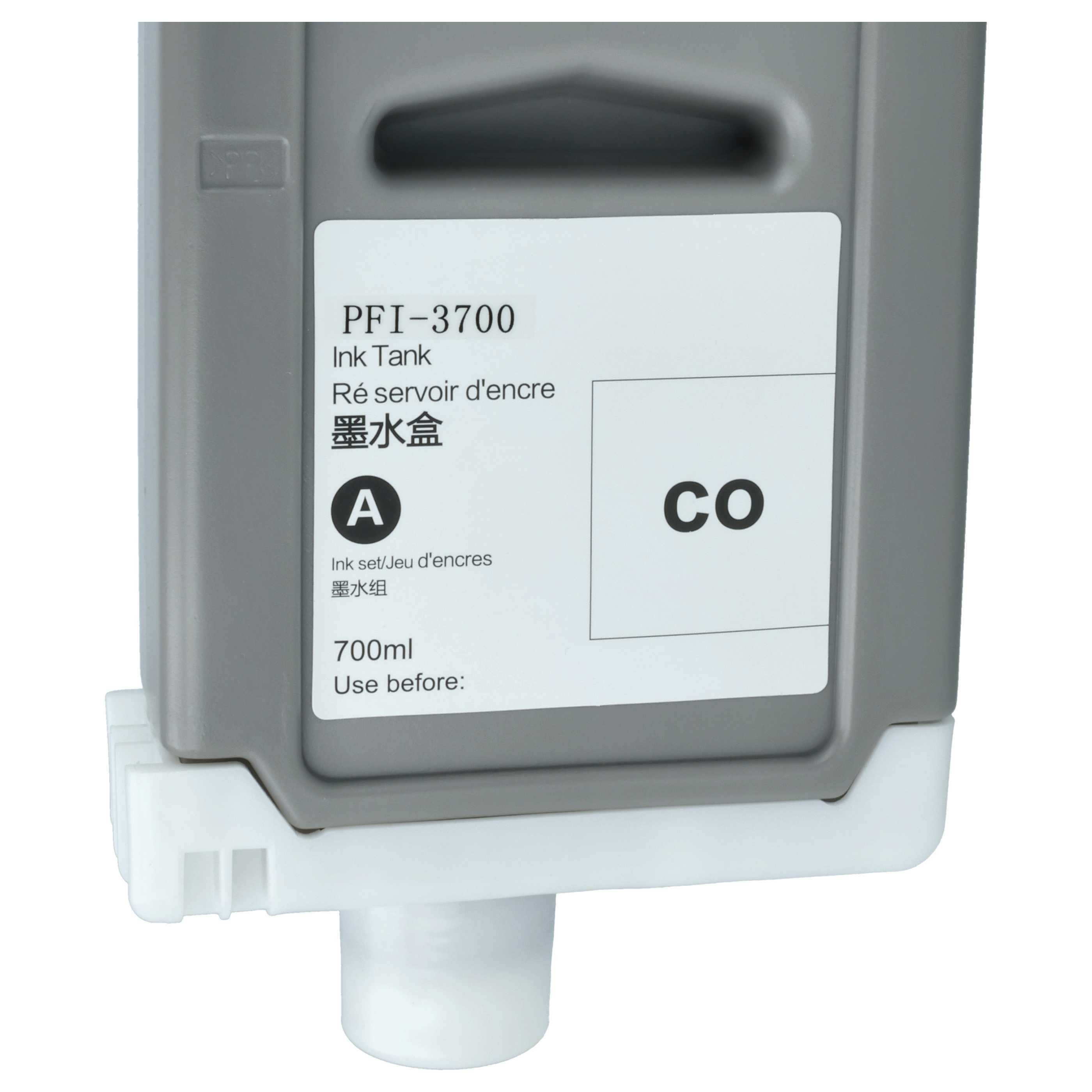 vhbw Tintenpatrone Chroma Optimizer als Ersatz für Canon PFI-3700 CO (kompatibel, 700ml)