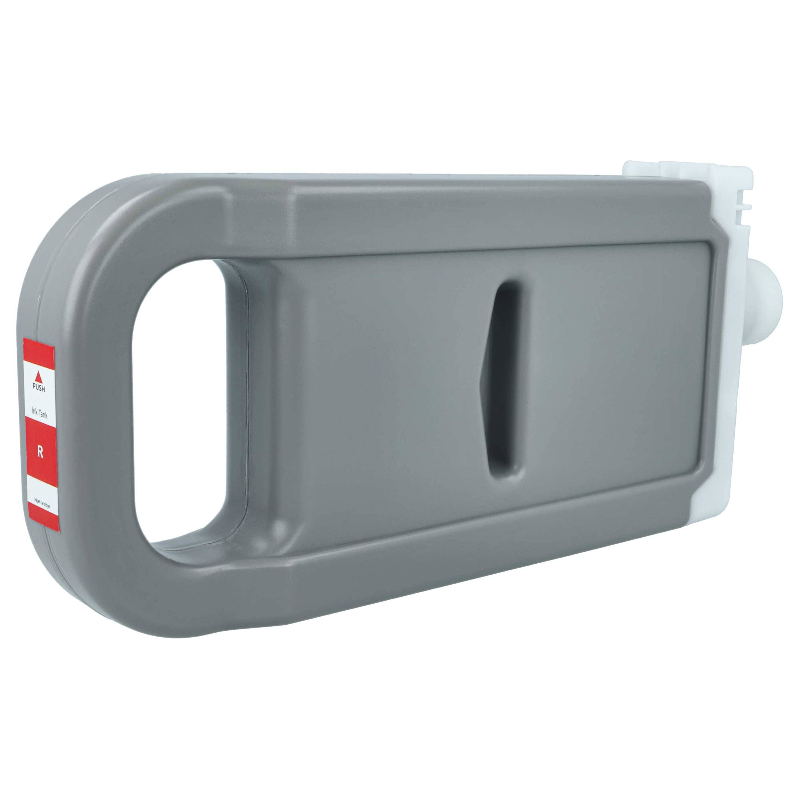 vhbw Tintenpatrone Rot als Ersatz für Canon PFI-3700 R (kompatibel, 700ml)
